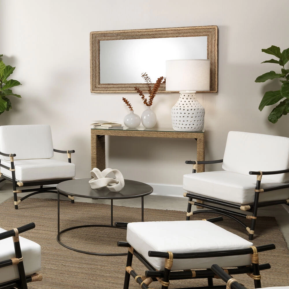 Porous 32 Inch 150.00 Watt Matte White Table Lamp Portable Light 3 Porous 32 Inch 150.00 Watt Matte White Table Lamp Portable Light - Image 3