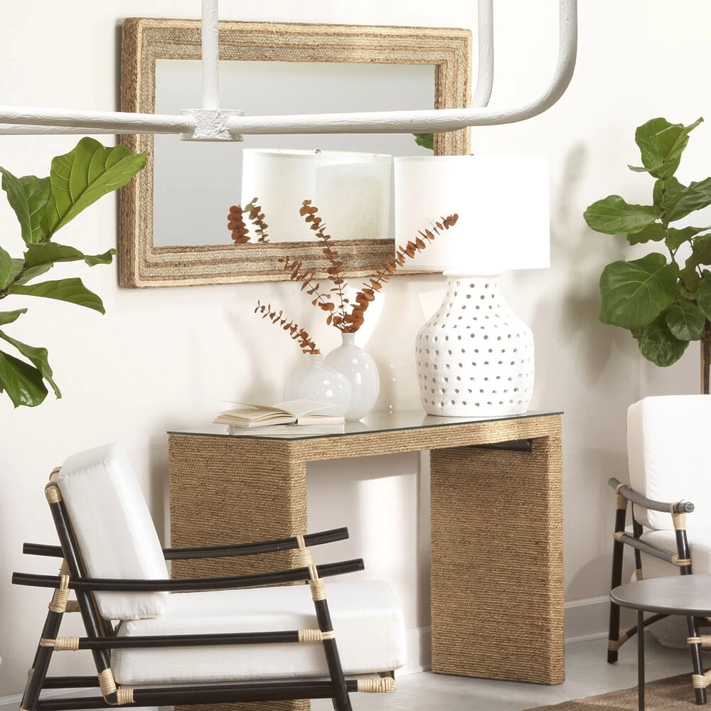 Porous 32 Inch 150.00 Watt Matte White Table Lamp Portable Light 4 Porous 32 Inch 150.00 Watt Matte White Table Lamp Portable Light - Image 4