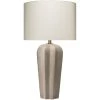 Regal 31 Inch 150.00 Watt Grey Cement Table Lamp Portable Light