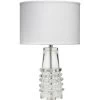 Ribbon 24 Inch 150.00 Watt Clear Glass Table Lamp Portable Light