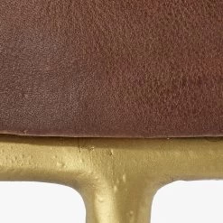 Henry 30 Inch Matte Brown And Brass Bar Stool 9 Henry 30 Inch Matte Brown And Brass Bar Stool -Jamie Young Co Shop ls20henbsbr 3