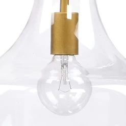 Sutton 1 Light 13 Inch Clear Pendant Ceiling Light -Jamie Young Co Shop ls5suttonab 3