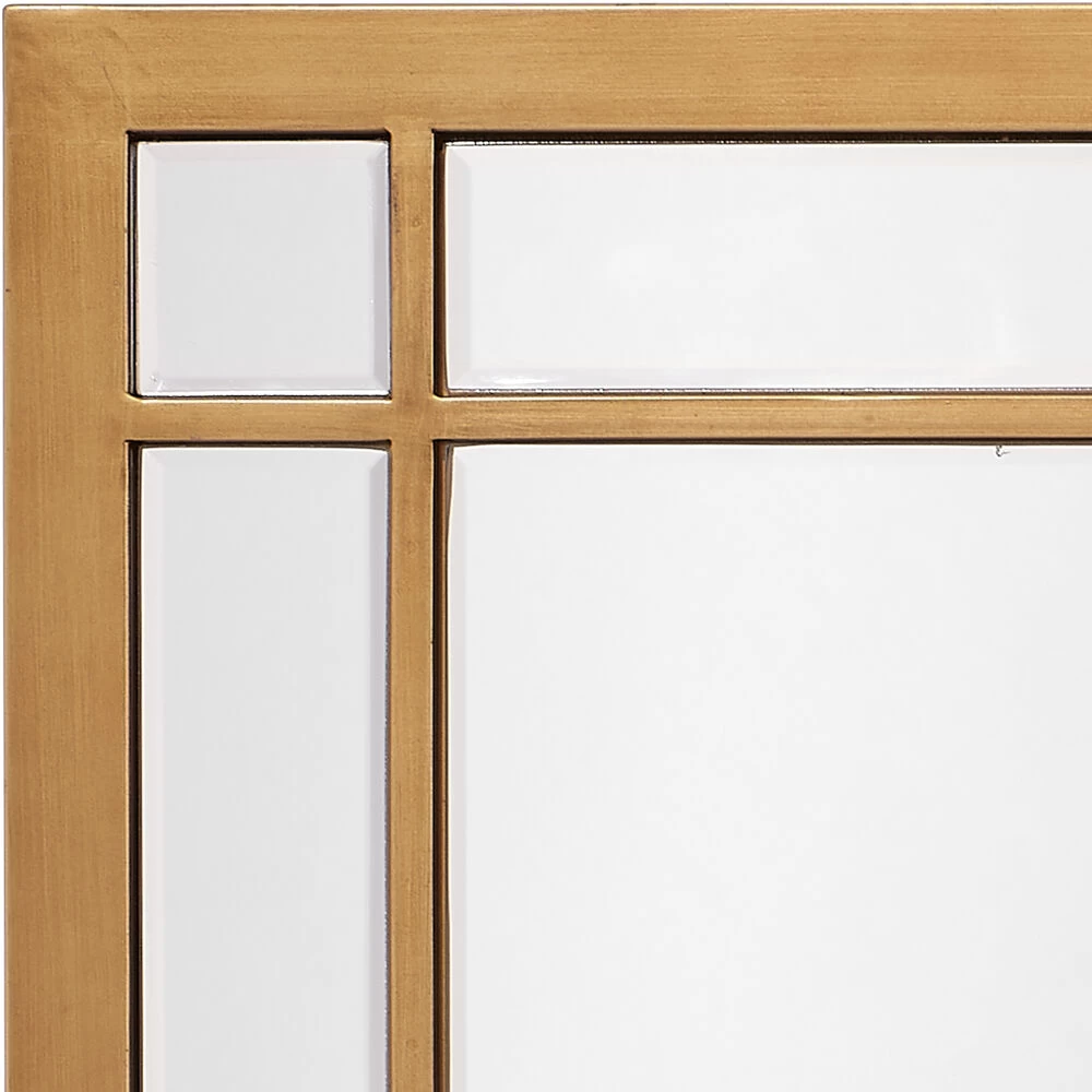 Chelsea 36 X 26 Inch Antique Brass Mirror 4 Chelsea 36 X 26 Inch Antique Brass Mirror - Image 4