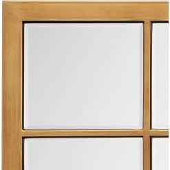 Grid 38 X 34 Inch Antique Brass Grid Mirror -Jamie Young Co Shop ls6gridrecab 3