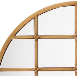 Grid 36 X 36 Inch Antique Brass Grid Mirror -Jamie Young Co Shop ls6gridrndab 3