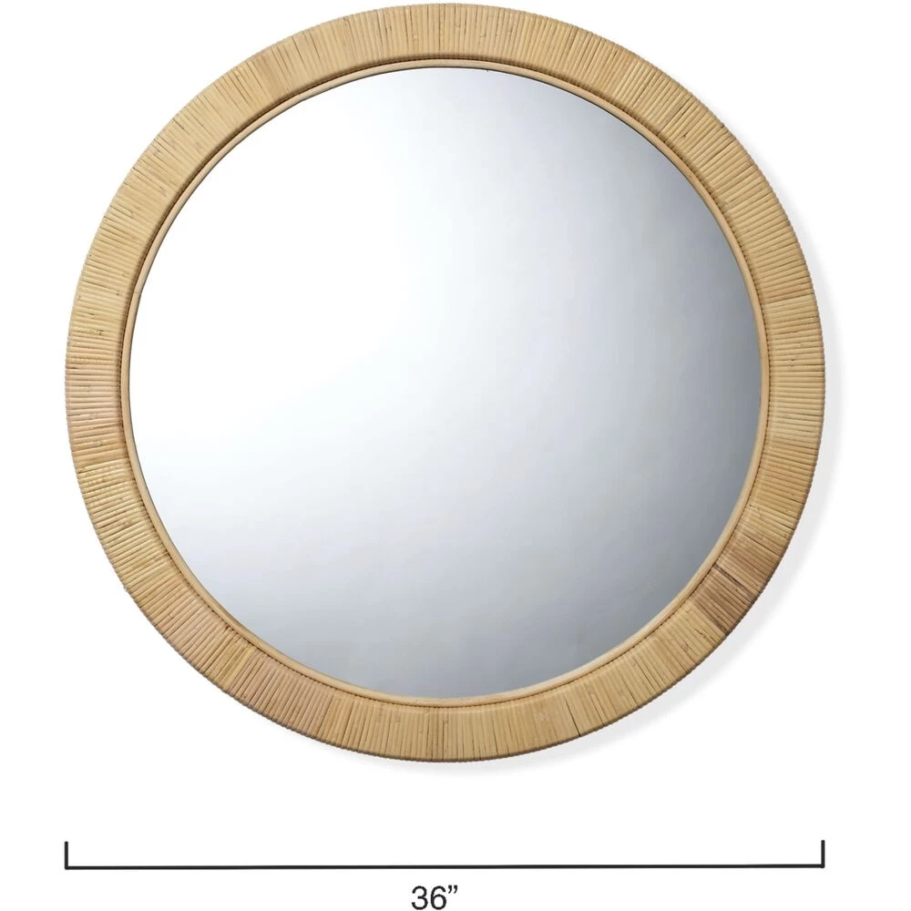Ohana 36 X 36 Inch Natural Mirror 3 Ohana 36 X 36 Inch Natural Mirror - Image 3