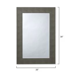 Structure 38 X 26 Inch Grey Mirror -Jamie Young Co Shop ls6strurecgr 2