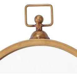 Wade 34 X 19 Inch Antique Brass Mirror -Jamie Young Co Shop ls6wadeab 3
