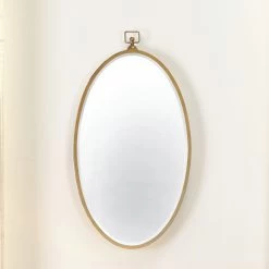 Wade 34 X 19 Inch Antique Brass Mirror -Jamie Young Co Shop ls6wadeab 5