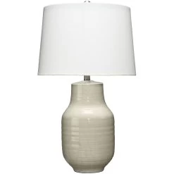 Bottle 28 Inch 150.00 Watt Grey Table Lamp Portable Light