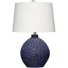 Cape 22 Inch 150.00 Watt Indigo Blue Table Lamp Portable Light