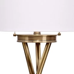 Manny 64 Inch 100.00 Watt Antique Brass Floor Lamp Portable Light -Jamie Young Co Shop ls9mannyflab 3